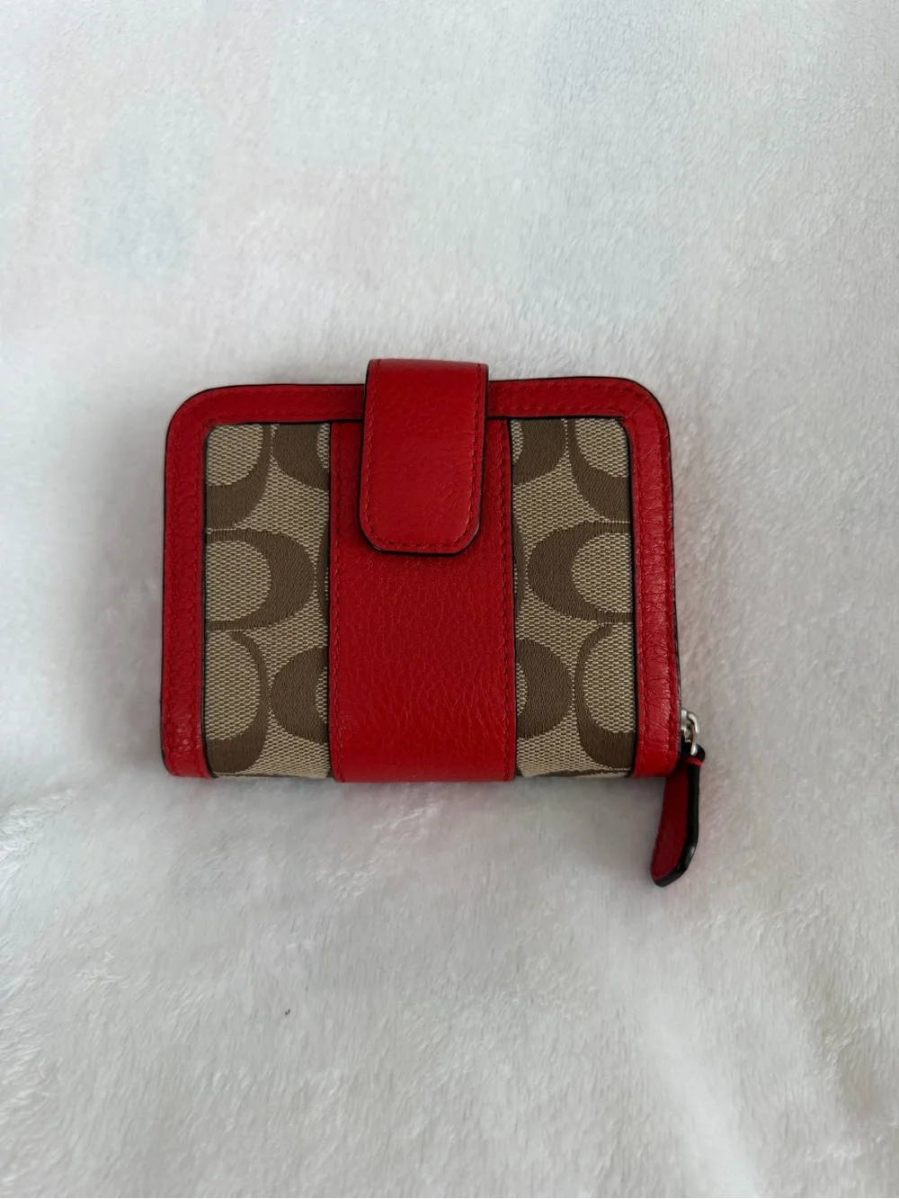 Coach Y2K Signature Snap Zip Wallet